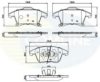 COMLINE CBP32286 Brake Pad Set, disc brake